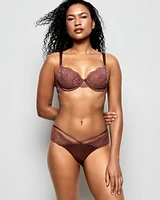Lace Cheeky Panty Dusty Cedar