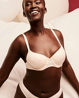 Soutien-gorge couvrant légèrement doublé aube ivoire
