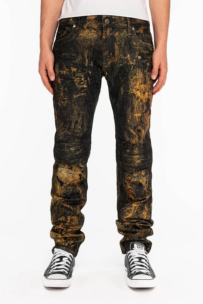 MOTO MEN'S BIKER JEANS ROBIN LAND