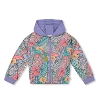 Flamingo Tropical Hoodie 3-6y