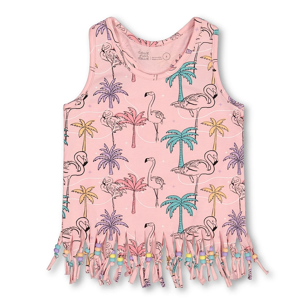 Camisole Palmier Tropical 7-10ans