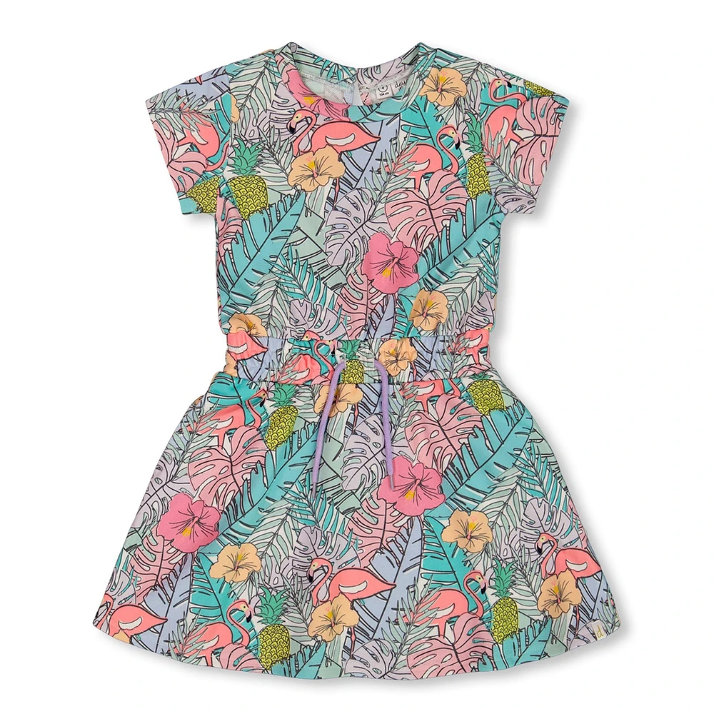 Robe FlaManteau Mi-Saison Tropical 3-6ans