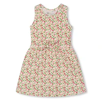 Robe Fleurs Oiseaux 3-6ans