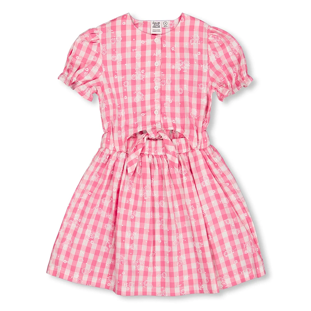Robe Fleurs Oiseaux 3-6ans