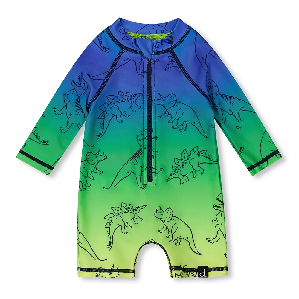 Maillot UV Une Pièce Dinos 2-6ans