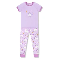 Unicorns Pajama Set 2-6y