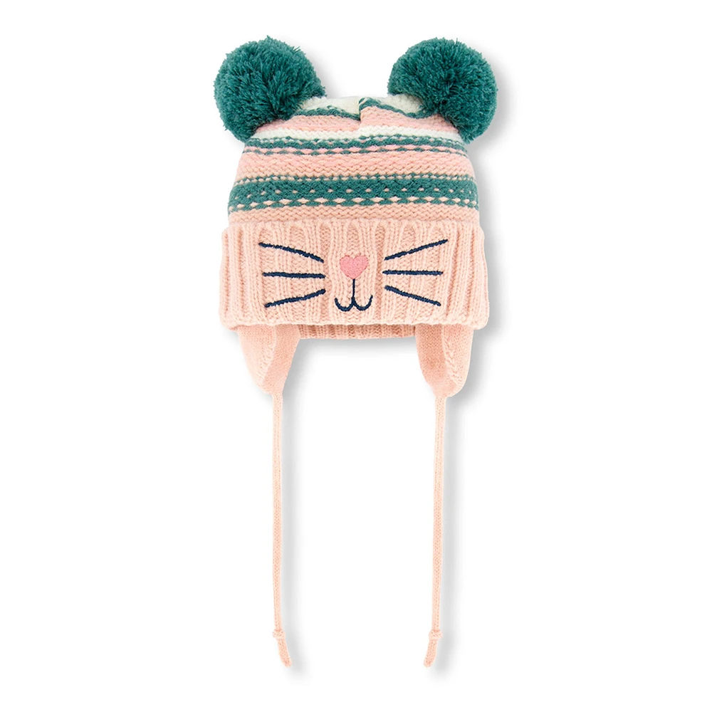 Tuque Tricot Chat 6-24mois