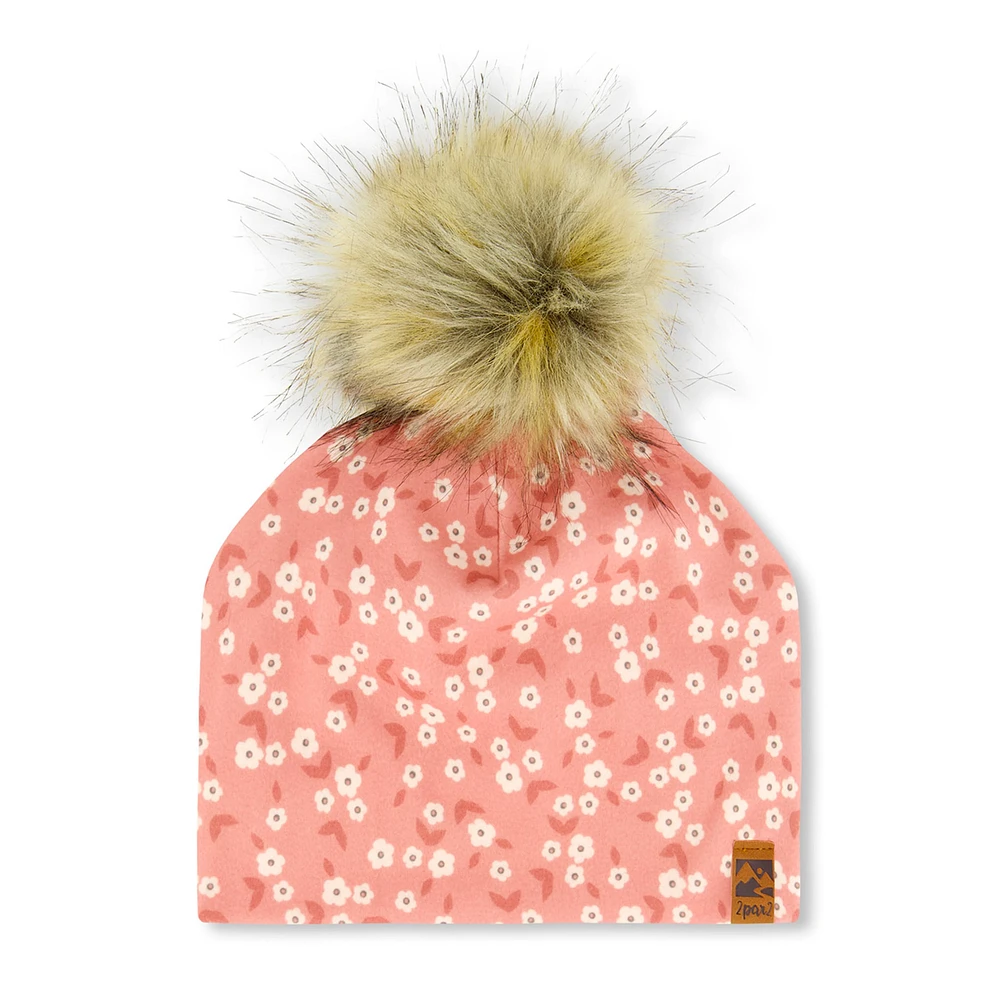 Tuque Pompon Petite Fleur 2-14ans
