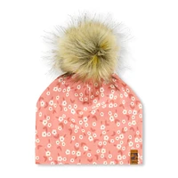 Tuque Pompon Petite Fleur 2-14ans