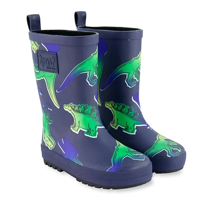 Dinos Rain Boots Sizes 4-3