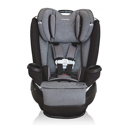 Gold Revolve360 Extend All-in-One Rotational Car Seat with SensorSafe - Moonstone Gray