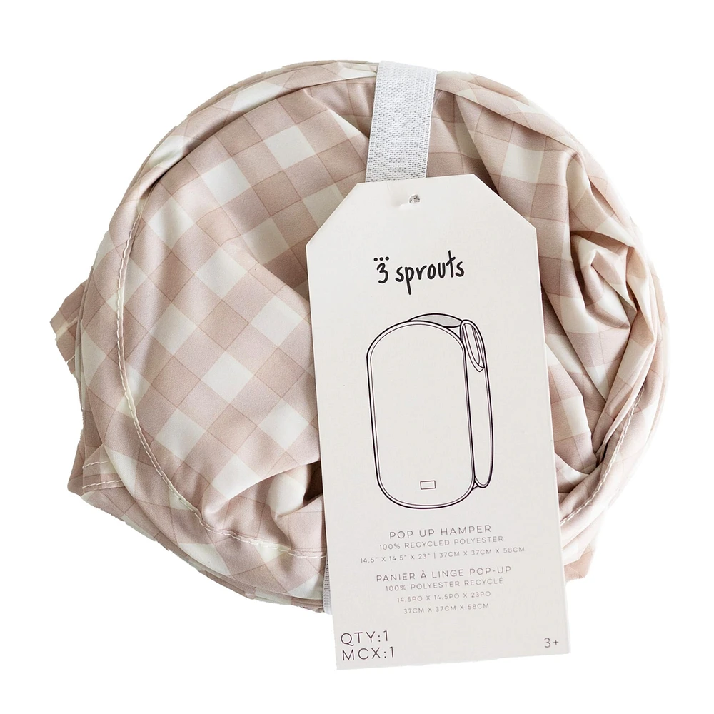 Panier à Linge Pop-up - Vichy