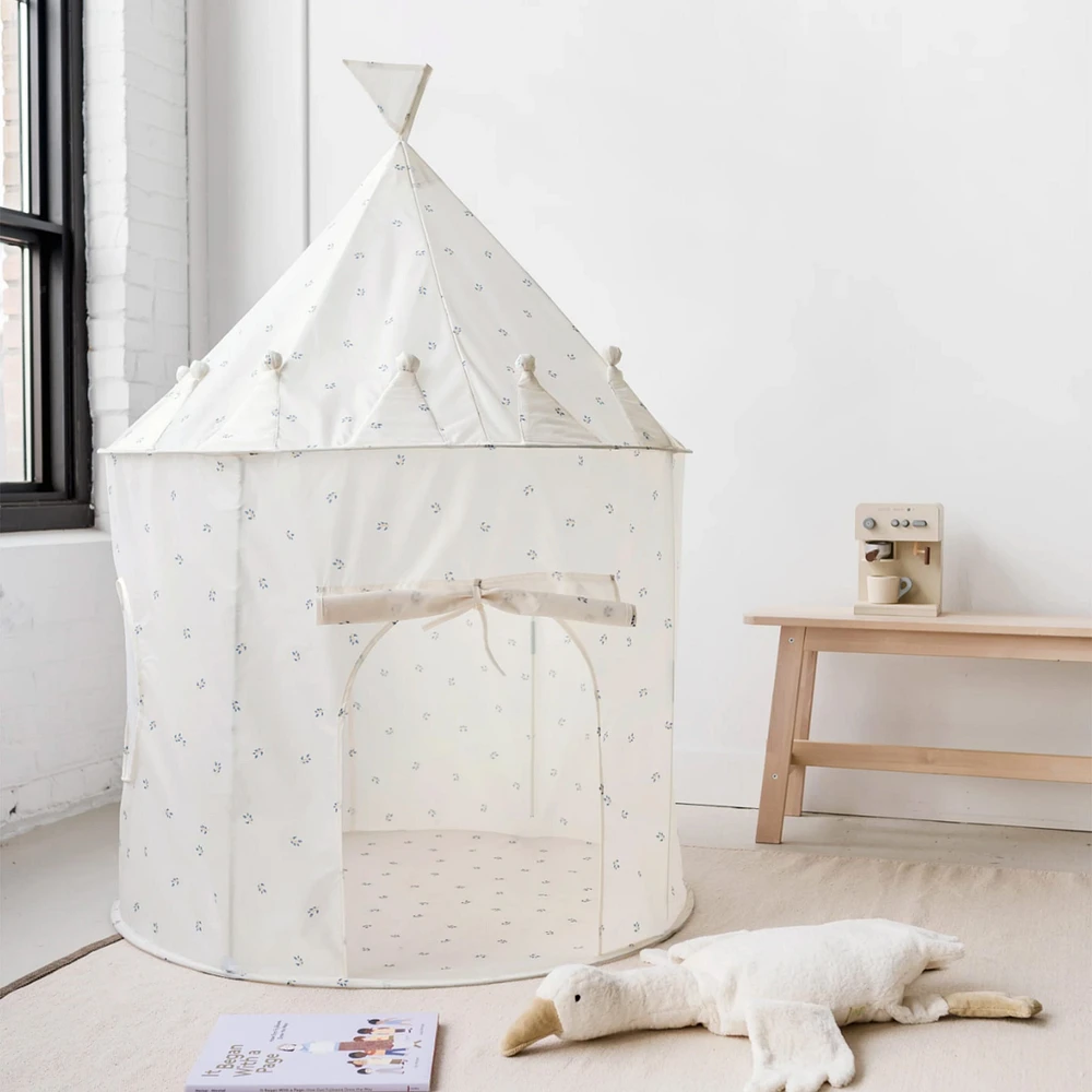 Recycled Fabric Play Tent - Blueberry