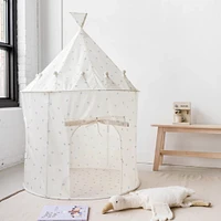 Recycled Fabric Play Tent - Blueberry