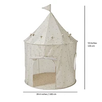 Recycled Fabric Play Tent - Blueberry