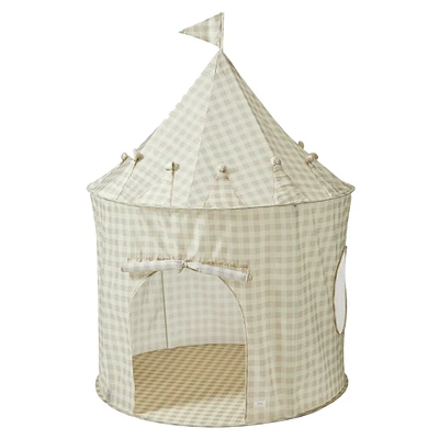 Recycled Fabric Play Tent - Gingham