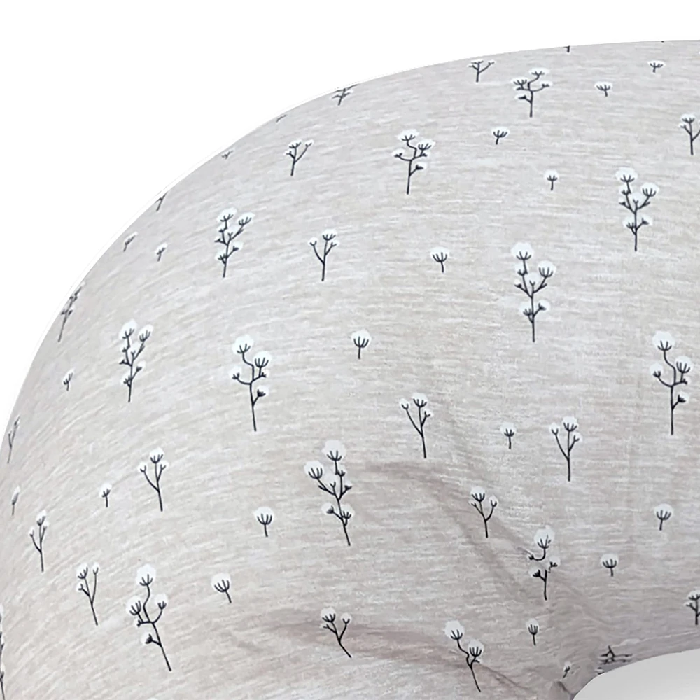 Coussin d'Allaitement - Fleurs de Coton