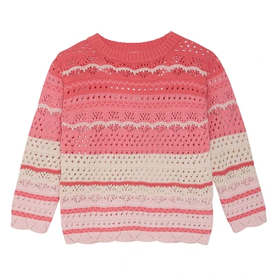 Stripe Knit Sweater 3-8y