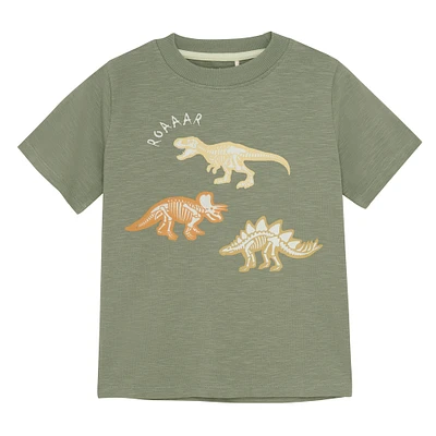 Dino T-shirt 3-8y