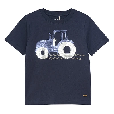Reversible Sequins T-shirt 3-8