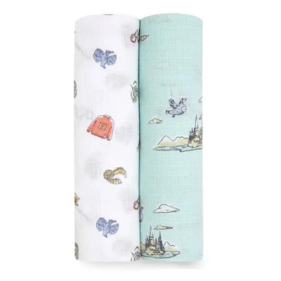 Cotton Muslin Swaddles (2) - Harry Potter