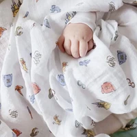 Cotton Muslin Swaddles (2) - Harry Potter