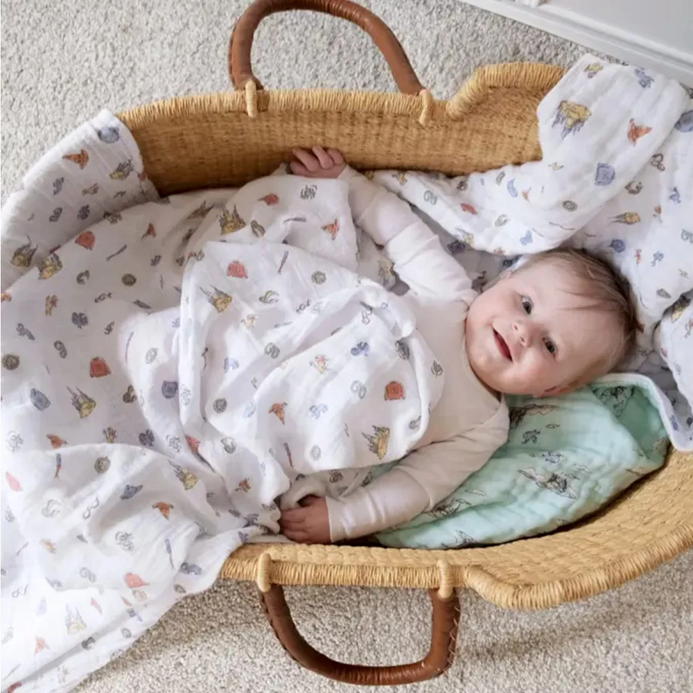 Cotton Muslin Swaddles (2) - Harry Potter
