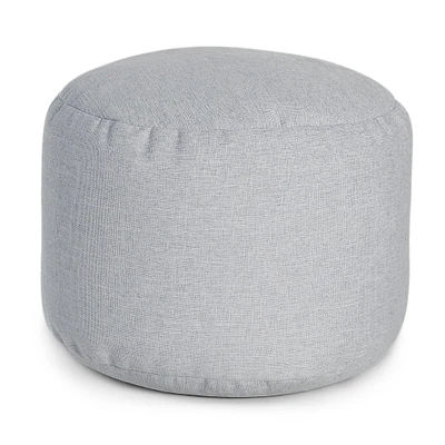 Pouf Repose Pieds - Gris Galet