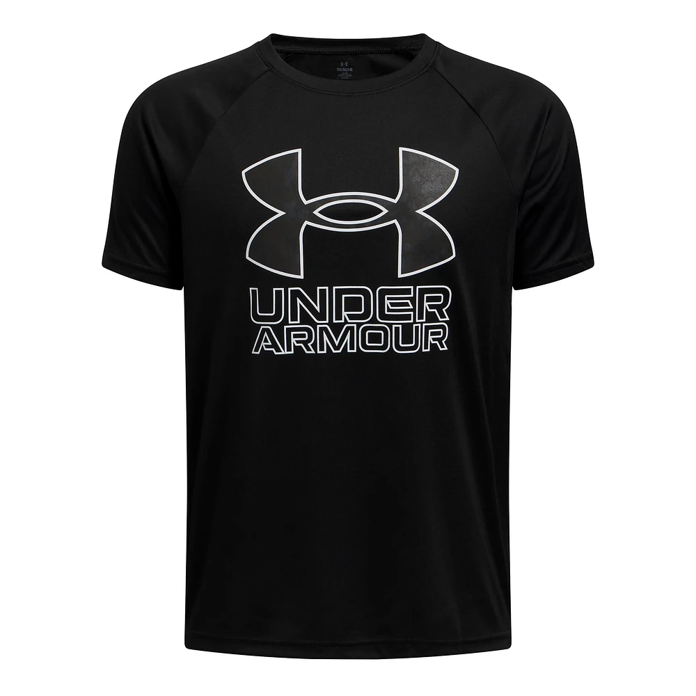 T-Shirt Tech Hybrid Print 8-16ans
