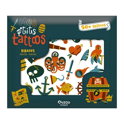 Ensemble Tatouages - Mes P'tits tattoos Pirates
