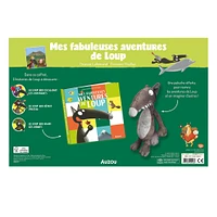 Mes Fabuleuses Aventures de Loup avec Peluche