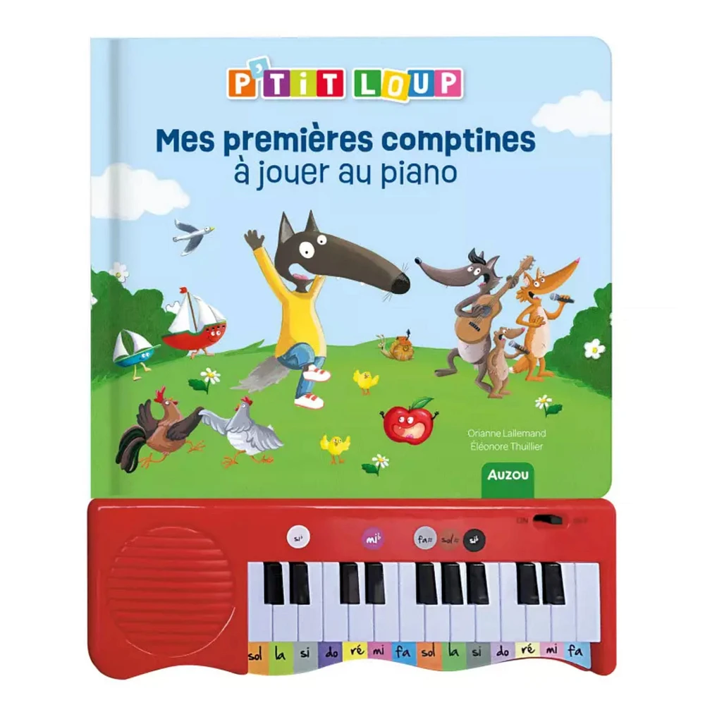 Mes Premières Comptines À Jouer Au Piano - P'tit Loup