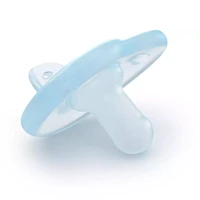 Orthodontic Pacifier(2) Soothie 0-3M Blue