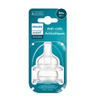 Anti-colic Flow 2 Nipples 1m (2)