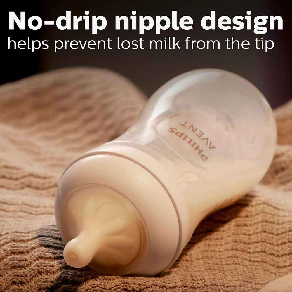 Baby Bottle 9oz Natural Response 2-pack