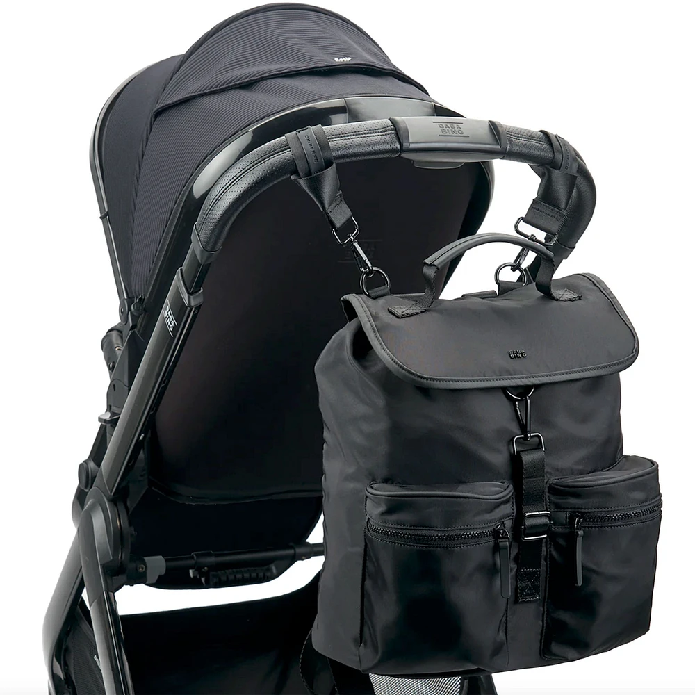 Sac à couches à Dos - Noir