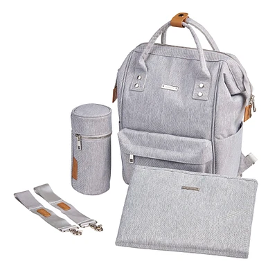 Sac à Couches à Dos Mani - Gris