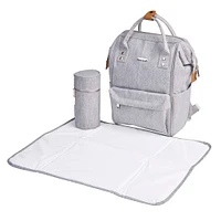 Sac à Couches à Dos Mani - Gris