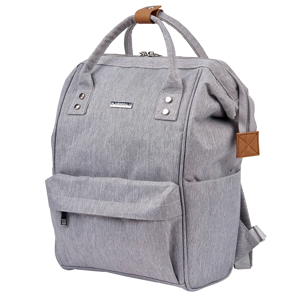 Sac à Couches à Dos Mani - Gris
