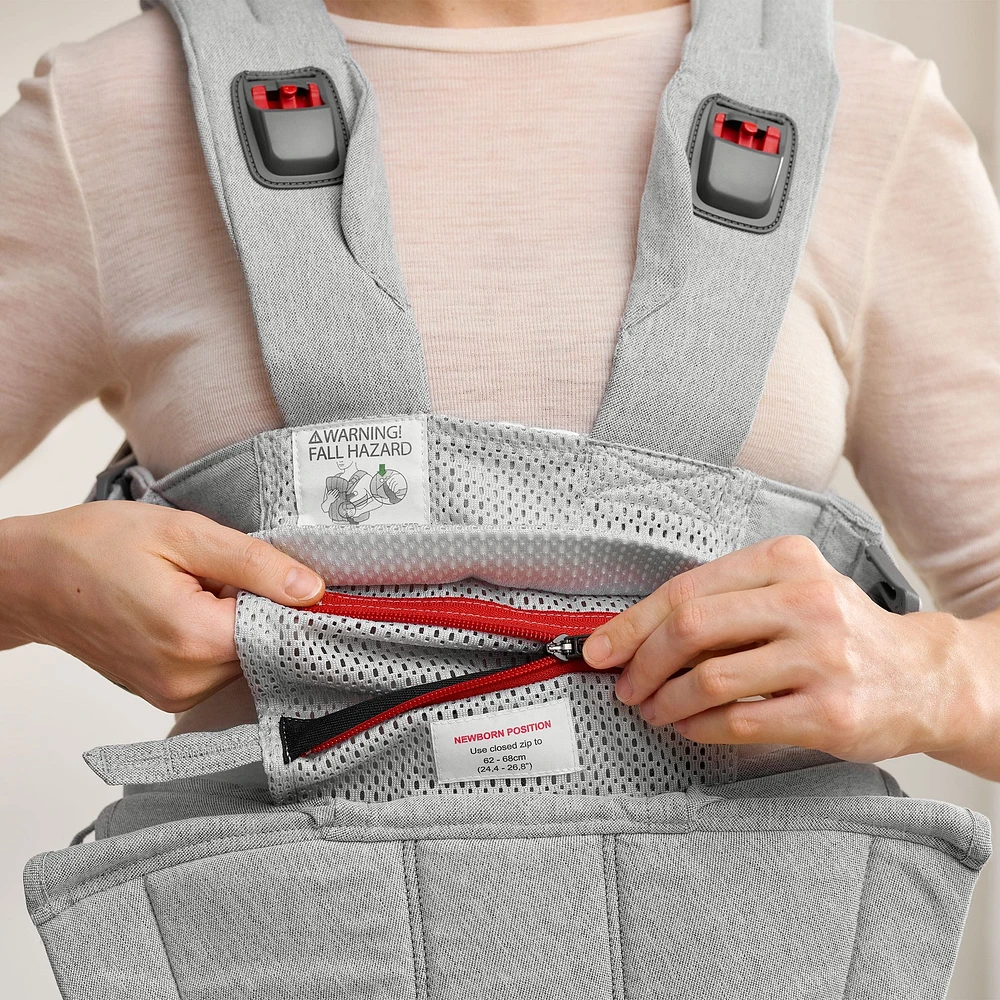 Baby Carrier Harmony Woven - Light Gray Melange