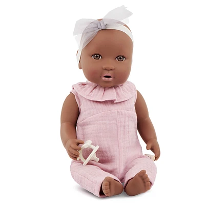 14" Baby doll in Pink Jumper