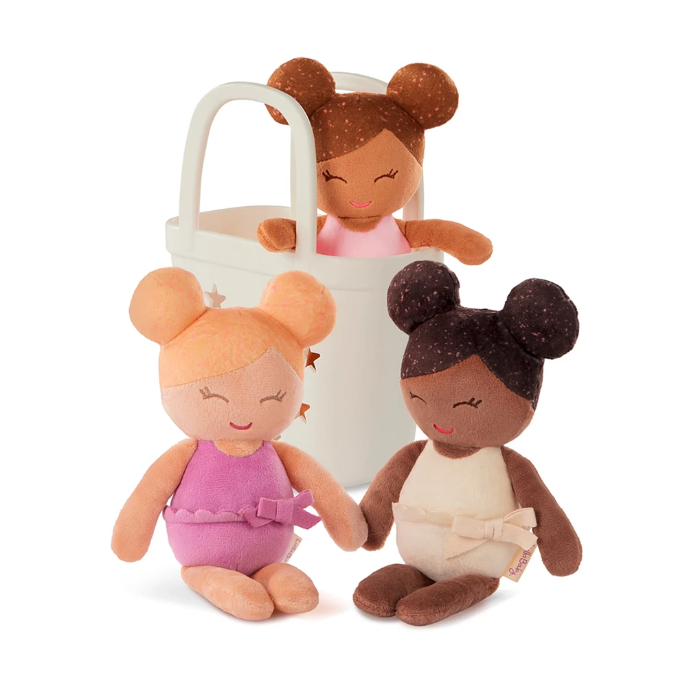 Bath Dolls In A Basket