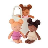 Bath Dolls In A Basket