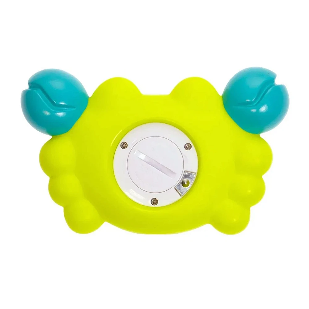 Thermomètre de Bain Crabe Krab - Bleu / Vert
