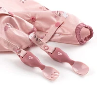 Baby Cutlery Attachable - Blush