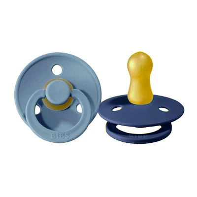 Suce Bibs 0-6mois Paquet de 2 - Marine / Petrol (Grandeur 1)