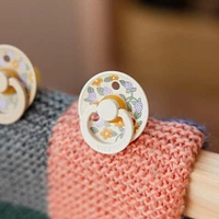 Pacifier Bibs 6-18m Set of 2 - Strawberry (Size 2) 