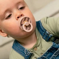 Pacifier Bibs 6-18m Set of 2 - Block Blush Mix (Size 2)