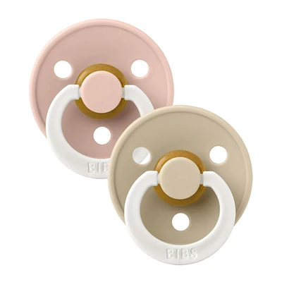 Suce Bibs 18-36mois Paquet de 2 - Glow Blush / Vanille (Grandeur 3)