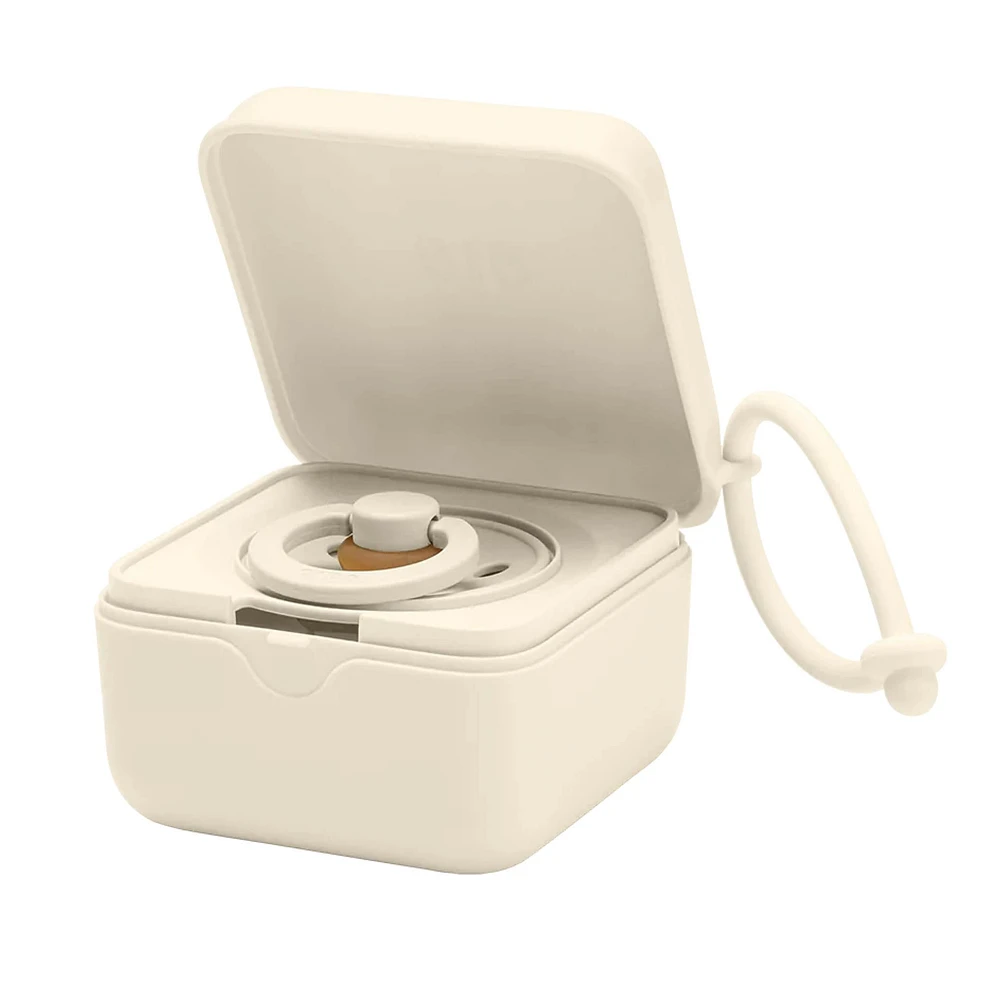 Pacifier Box Ivory
